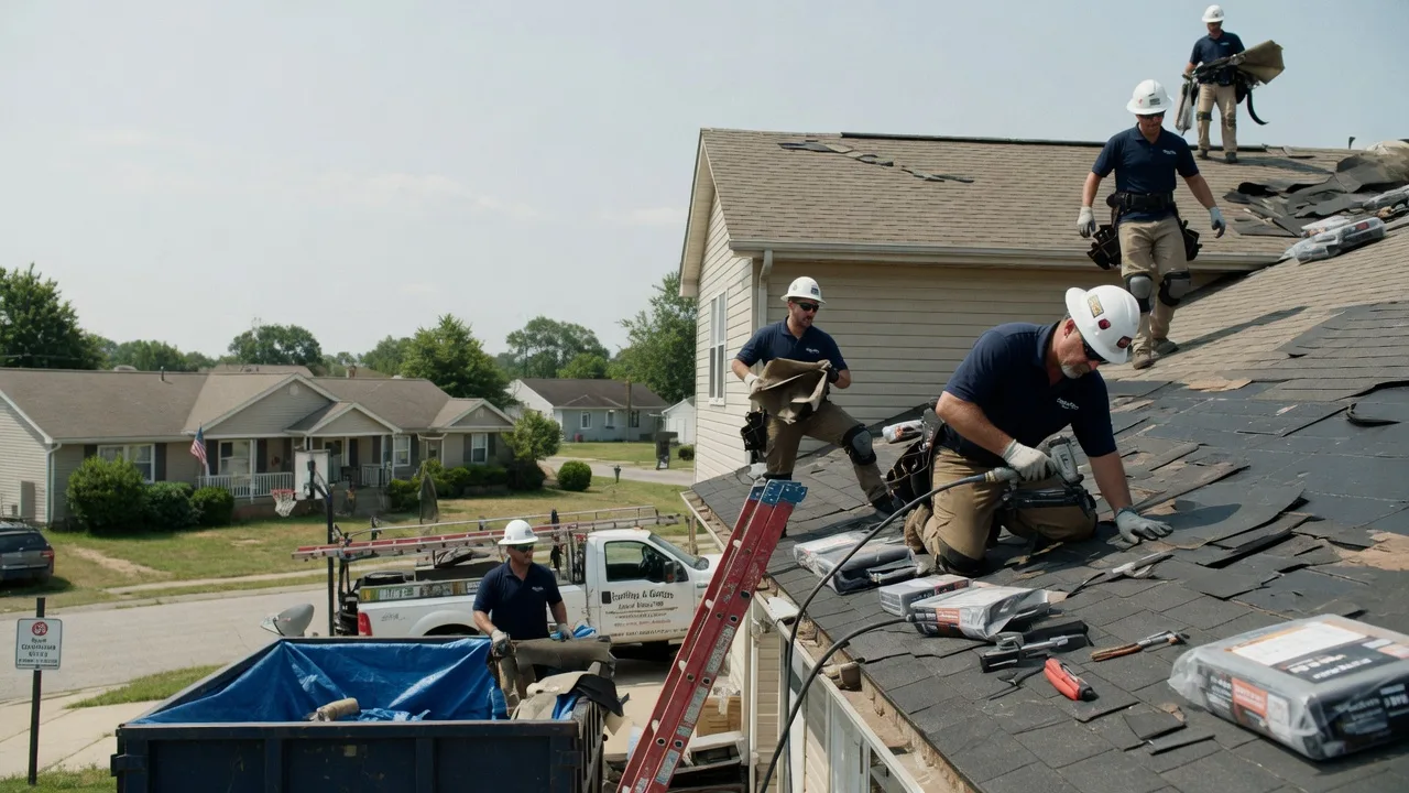 Roof Replacement in West Frankfort, IL near me